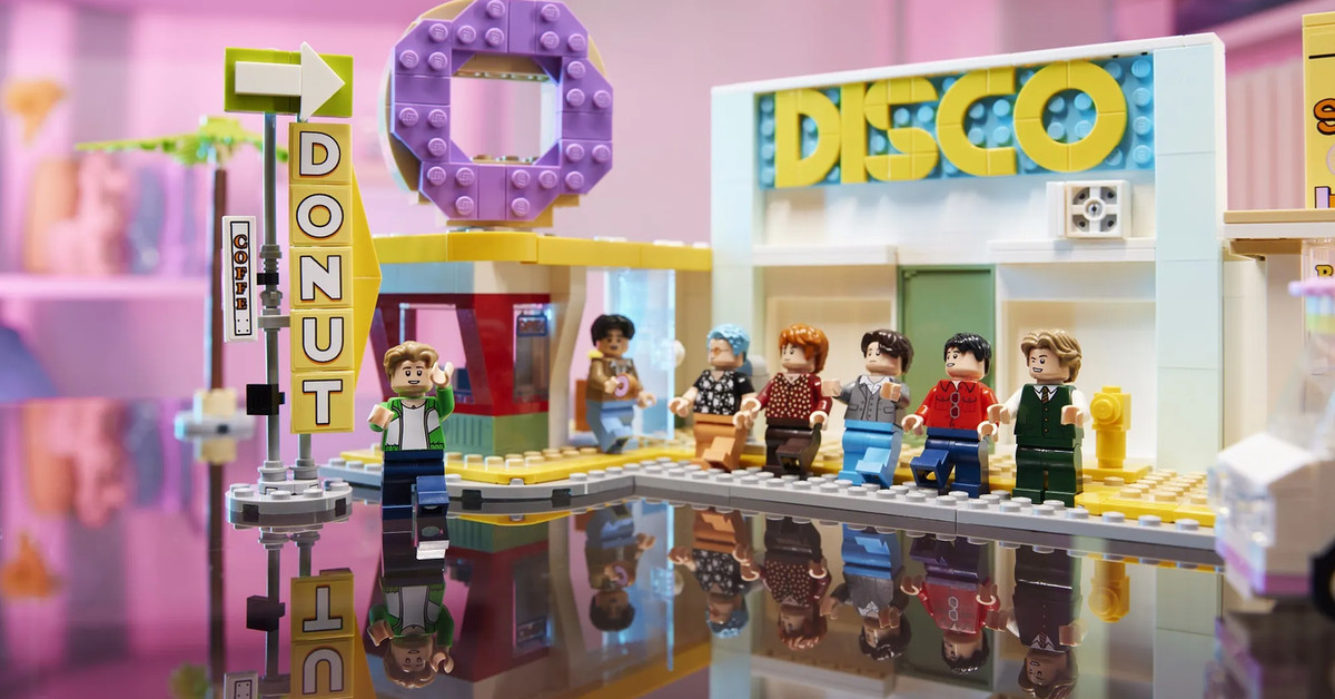 BTS obtient un set Lego officiel pour le succès de la K-pop 