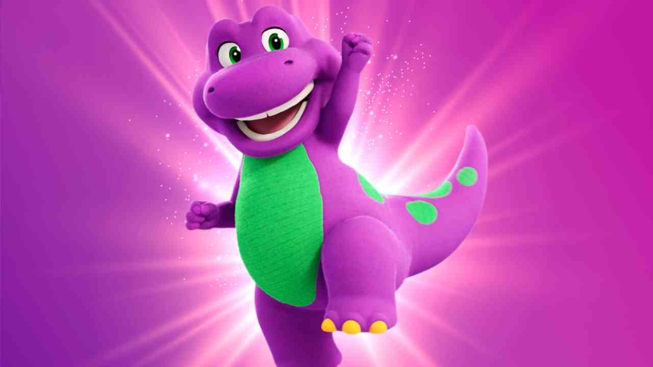 Barney reboot Mattel 2024 animated series movies YouTube videos music - Barney redesign