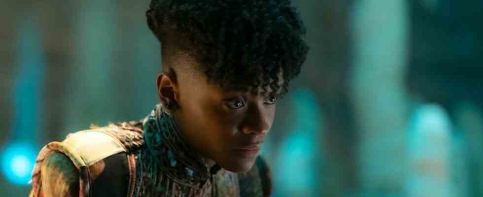 Letitia Wright in Black Panther 2