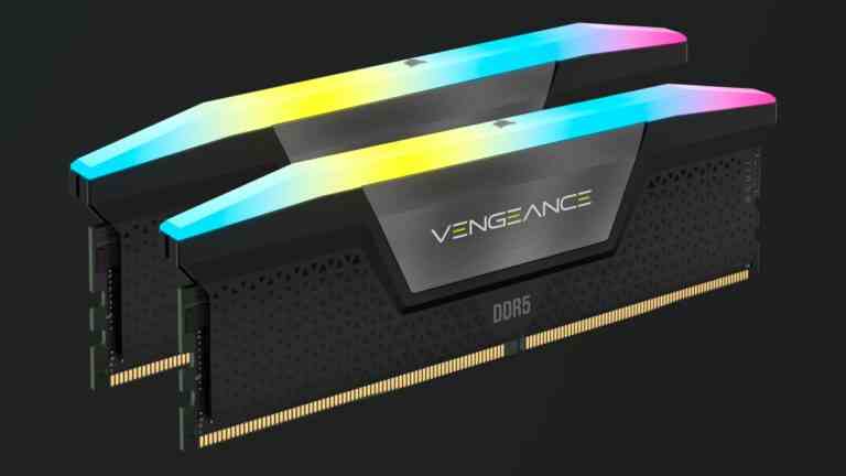 Corsair lance 24 Go, 48 Go de RAM DDR5: les kits de 96 Go commencent à 392 $