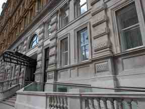 Une vue générale de l'hôtel 5 étoiles Corinthia à Whitehall, Londres.  (Photo de Dan Kitwood/Getty Images)