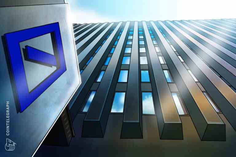 Deutsche Bank achève l’essai de la plate-forme d’investissement tokenisée