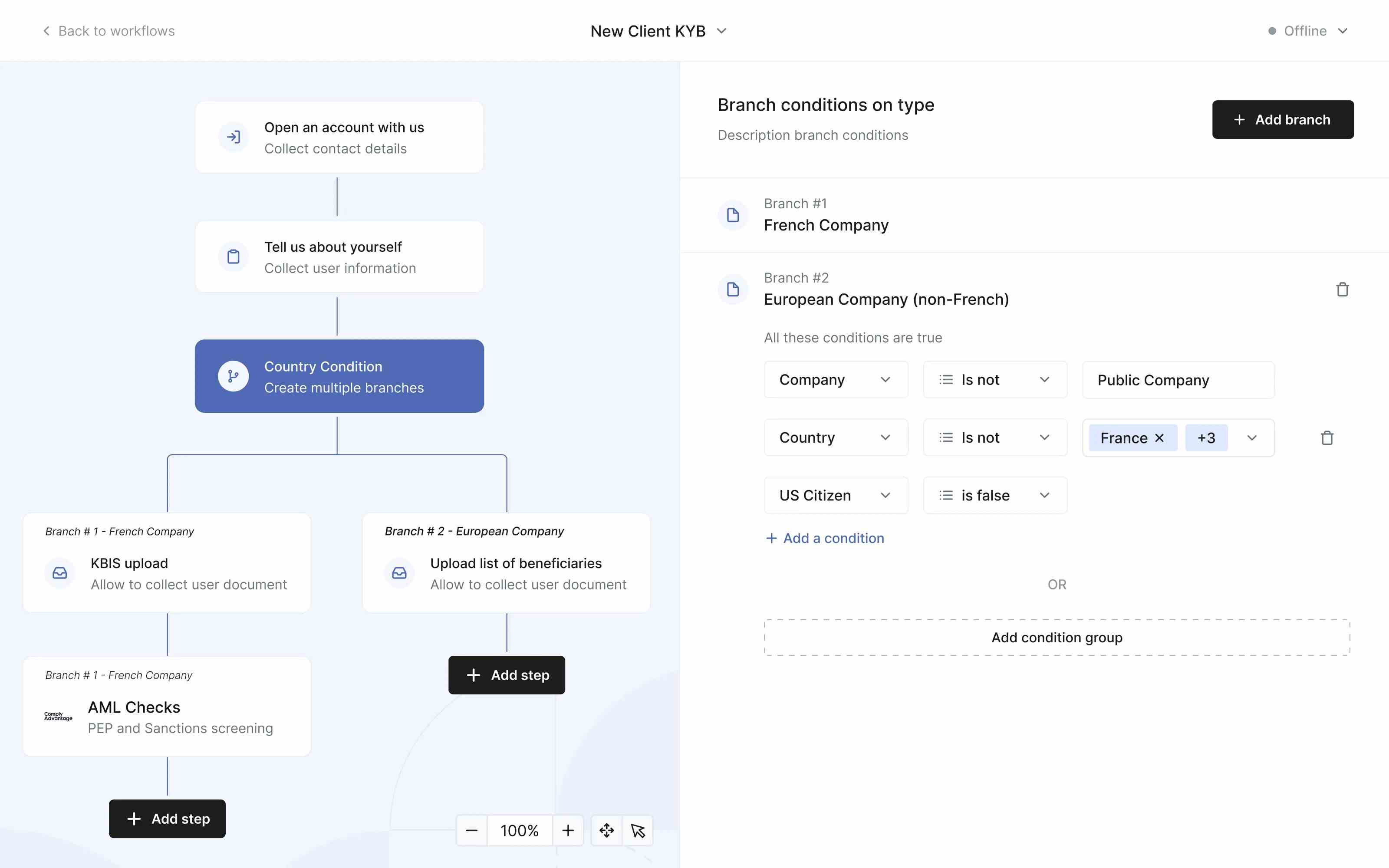 Une capture d'écran de l'interface de Dotfile