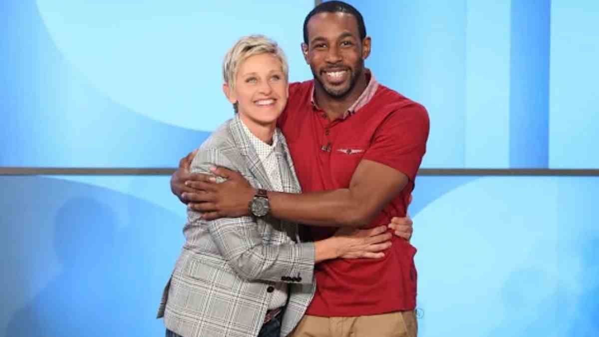 Ellen DeGeneres and Stephen 