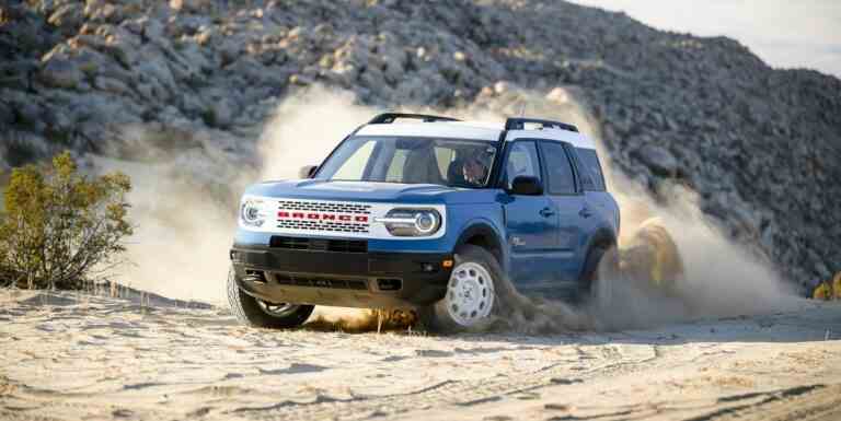 Ford Bronco Sport Heritage Editions Jouez la carte rétro