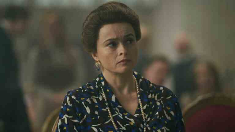 Helena Bonham Carter as Princess Margaret on The Crown