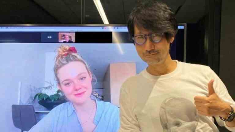 Hideo Kojima dit qu’il aurait dû réécrire Death Stranding 2 si Elle Fanning l’avait refusé