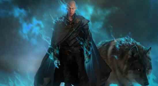 Concept art of Solas for Dragon Age 4