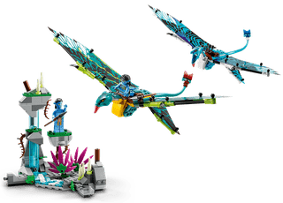 Le premier vol Banshee de Jake et Neytiri (LEGO 75572)