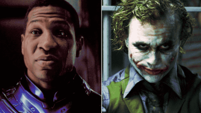  Jonathan Majors a vu Heath Ledger comme le Joker et a pensé : « Tout d'abord, il est magnifique.  He's Got That F—ing Jawline' Les plus populaires doivent être lus Inscrivez-vous aux bulletins d'information sur les variétés Plus de nos marques
	
	
