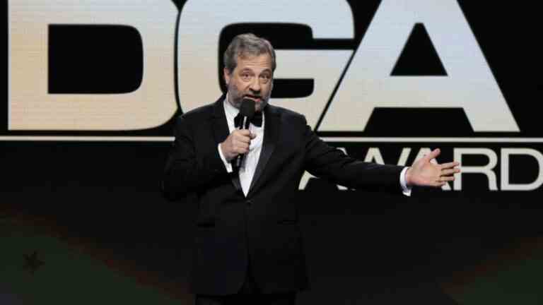 Judd Apatow Brochettes Tom Cruise dans le monologue des DGA Awards
	
	
