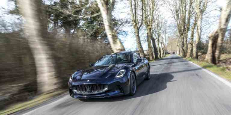 La Maserati GranTurismo Folgore 2023 embrasse le son du silence