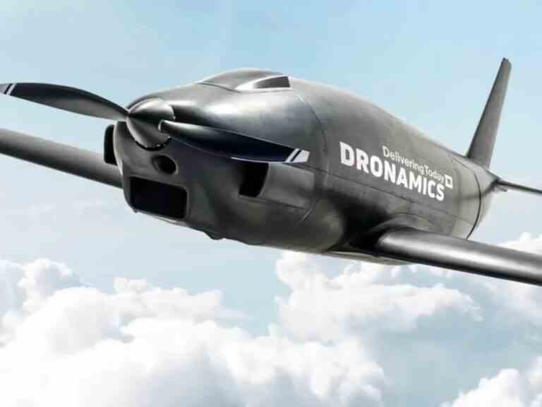 La compagnie aérienne autonome de drones cargo Dronamics révèle qu’elle a levé 40 millions de dollars, pré-série A