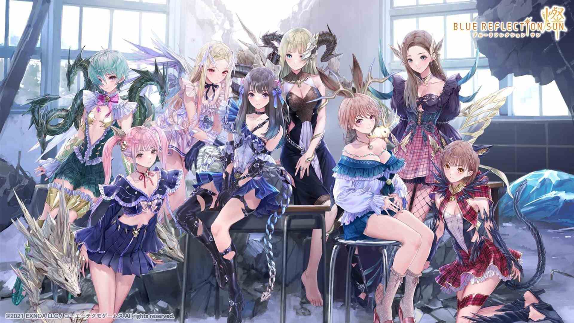 La date de sortie japonaise de Blue Reflection Sun est annoncée
