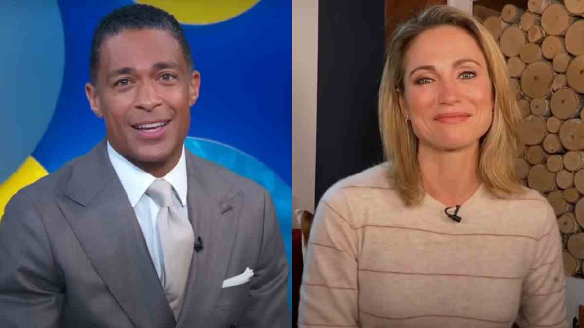 T.J. Holmes and Amy Robach on GMA3.