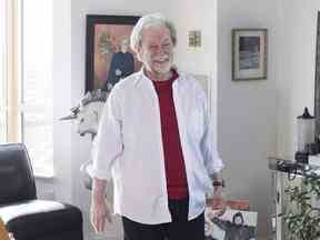 L'acteur Gordon Pinsent pose pour un portrait dans sa maison de Toronto le mardi 27 février 2018.