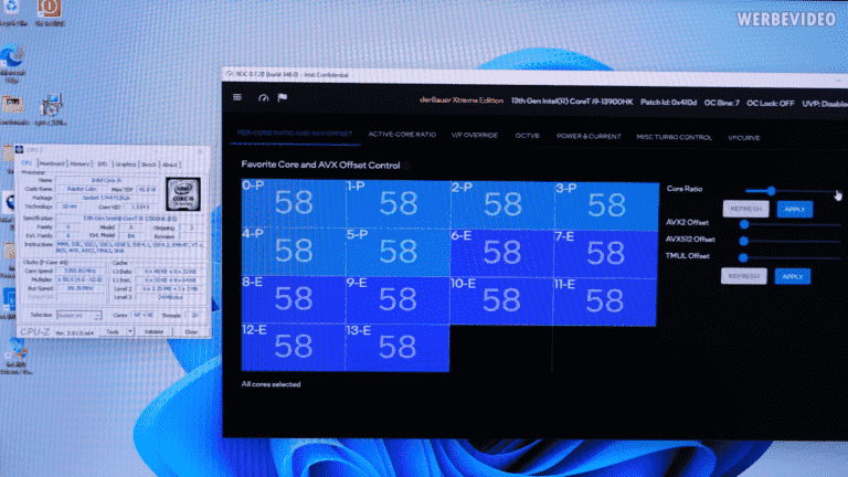 L’application d’overclocking inédite d’Intel pousse le Mobile Core i9-13900HK à 5,8 GHz