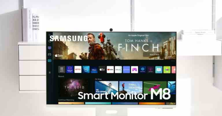 Le Smart Monitor M8 de Samsung tombe à un nouveau plus bas de 350 $