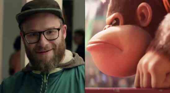 Seth Rogen and Donkey Kong