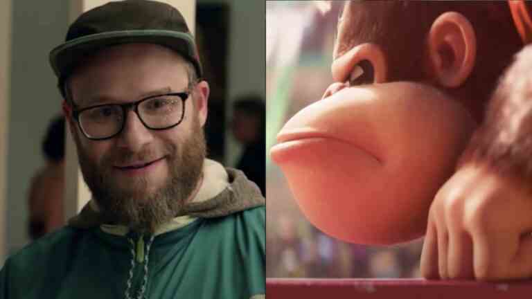 Seth Rogen and Donkey Kong