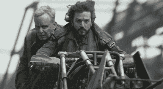 Stellan Skarsgard and Diego Luna in Andor