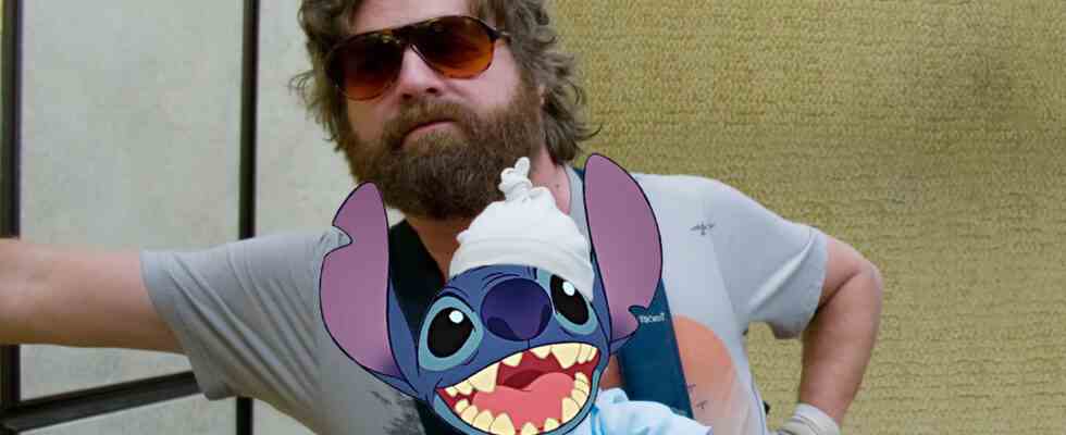 Le film Live-Action Lilo & Stitch de Disney présente Zach Galifianakis de The Hangover