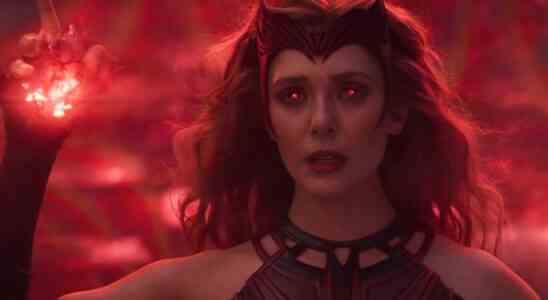 Elizabeth Olsen as Scarlet Witch on WandaVision, "The Series Finale."