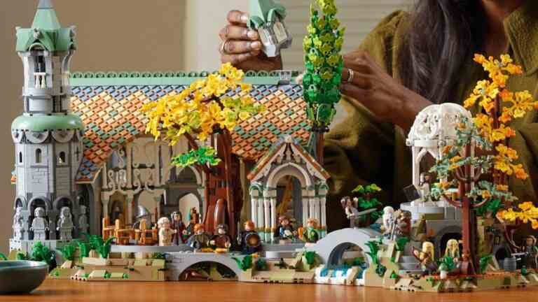 Le nouvel ensemble Lego Lord of the Rings Rivendell est énorme … et très cher