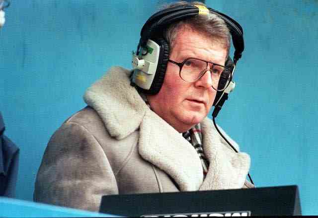 Photo d'archives de John Motson