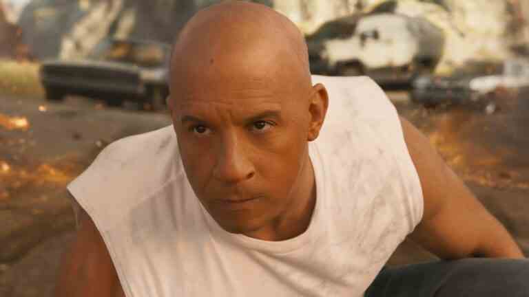 Vin Diesel in F9: The Fast Saga