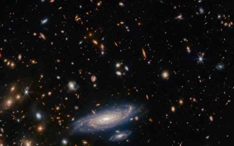 Le télescope James Webb capture une galaxie semblable à la Voie lactée à un milliard d’années-lumière