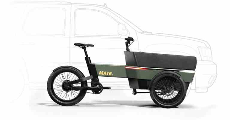 Le vélo cargo électrique Mate SUV vient remplacer votre chère voiture