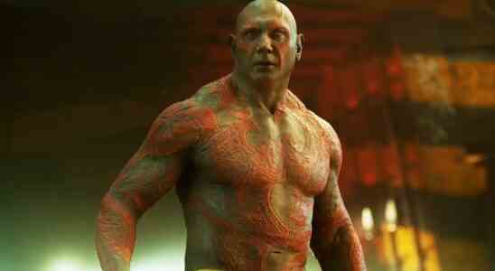 Les Gardiens de la Galaxie 3 donnent à Drax et à l'équipe des sorties parfaites, déclare Dave Bautista