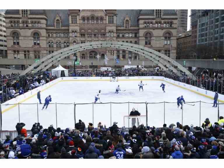 Les Maple Leafs tiendront un entraînement extérieur le 12 février après une pause de deux ans