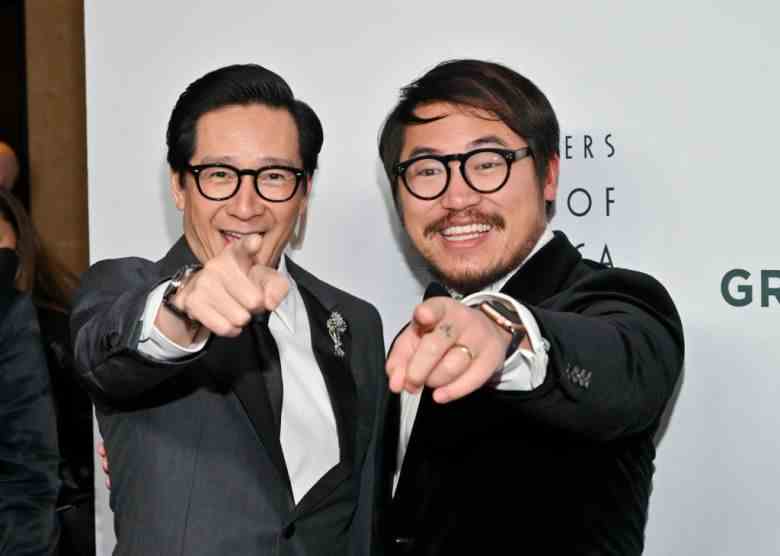 Ke Huy Quan and Daniel Kwan at the 34th Annual Producers Guild Awards held at The Beverly Hilton on February 25, 2023 in Beverly Hills, California. (Photo by Michael Buckner/Variety via Getty Images)