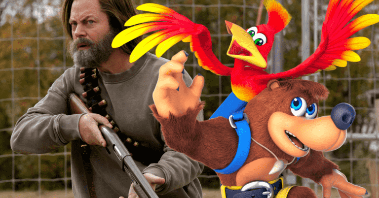 L'obsession du jeu vidéo de Nick Offerman de The Last of Us s'est terminée avec Banjo-Kazooie
