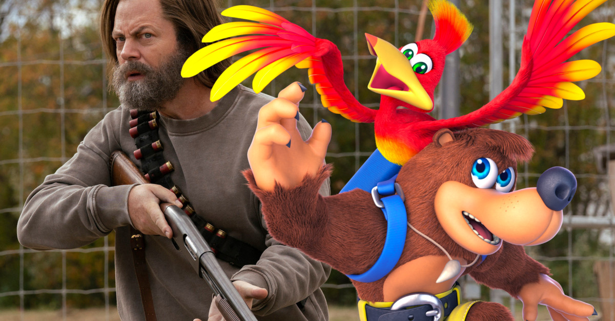 L'obsession du jeu vidéo de Nick Offerman de The Last of Us s'est terminée avec Banjo-Kazooie
