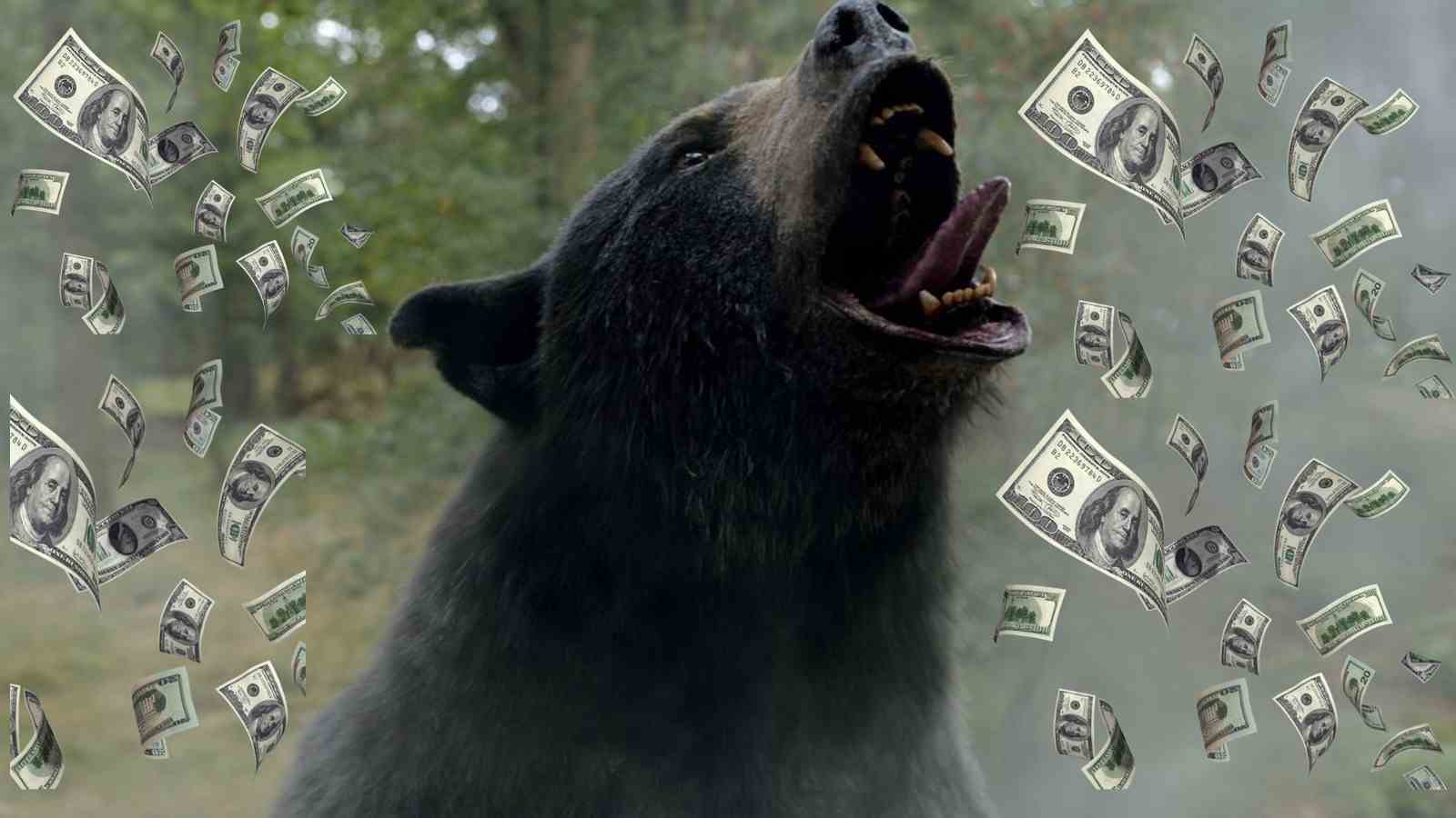 L'ours de la cocaïne mord un week-end d'ouverture beaucoup plus important au box-office que prévu
