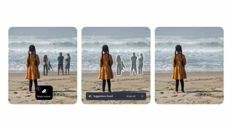 Magic Eraser arrive sur les anciens téléphones Pixel et Google One à partir d’aujourd’hui