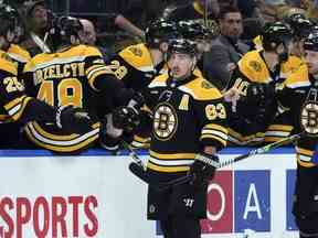 Brad Marchand et les Bruins de Boston affronteront les Maple Leafs mercredi soir lors du dernier match des deux équipes avant la pause des étoiles.