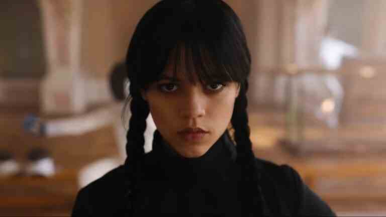 Jenna Ortega in Wednesday