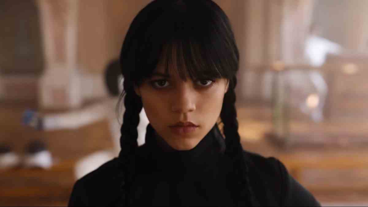 Jenna Ortega in Wednesday