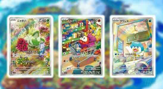 Nouvel ensemble Pokémon Scarlet & Violet TCG révélé, ainsi que des œuvres d'art tout à fait adorables