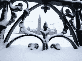 Colline du Parlement à Ottawa