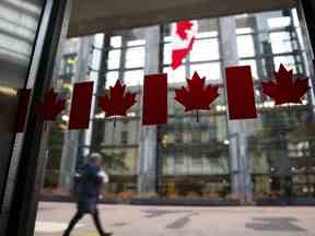 L'édifice de la Banque du Canada à Ottawa.