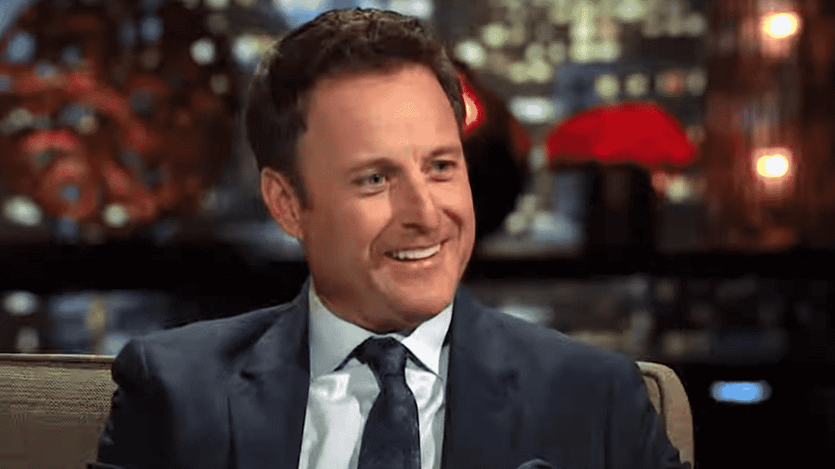 Chris Harrison hosts After the Final Rose on The Bachelor