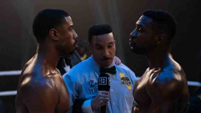 Pourquoi Jonathan Majors de Creed III n'a pas hésité à se faire frapper pour de vrai par Michael B. Jordan pendant le tournage
