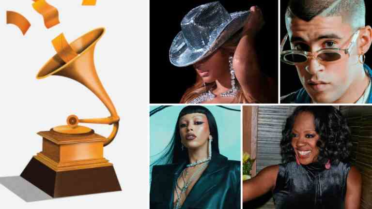 Prédictions finales des Grammy Awards 2023 : Bad Bunny, Beyoncé et les EGOT possibles les plus populaires doivent être lus Inscrivez-vous aux newsletters Variety Plus de nos marques
	
	
