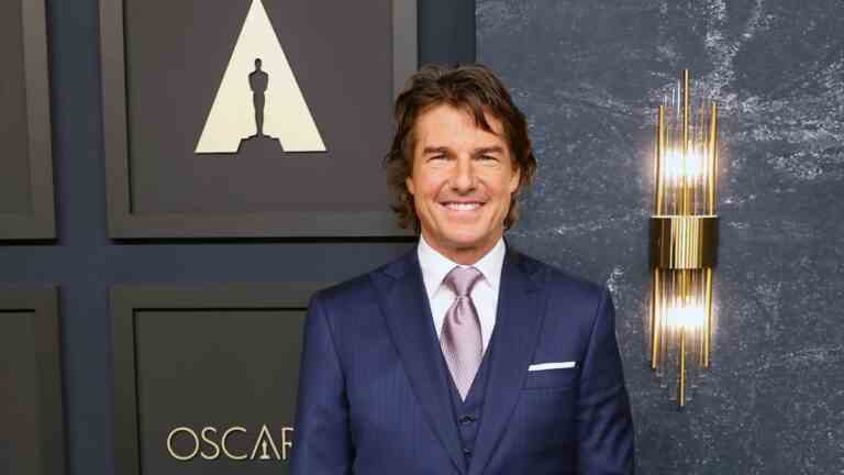 Tom Cruise at the Academy Award nominee luncheon