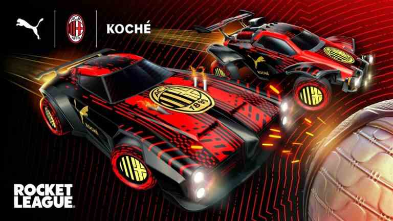 Rocket League s’associe à l’AC Milan pour ajouter un nouveau maillot dans le jeu